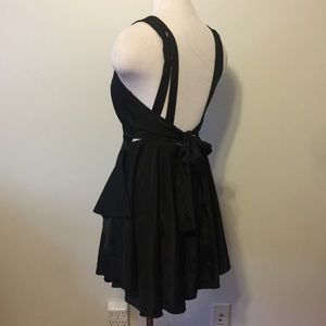 Beautiful backless little black dress